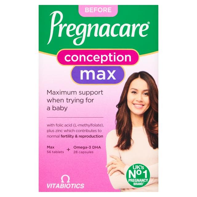 Pregnacare Conception Max Tablets Capsules x84 - gallery image 1