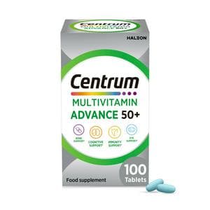 Centrum Advance 50+ Multivitamins & Vitamin Tablets x100