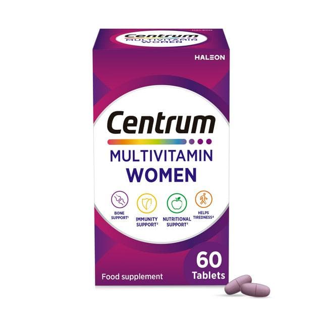 Centrum Women 60 x Multivitamin & Vitamin Tablets - gallery image 1