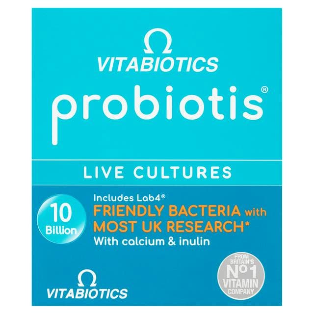 Vitabiotics Probiotis 10 Billion Vegan Capsules x30 - gallery image 1