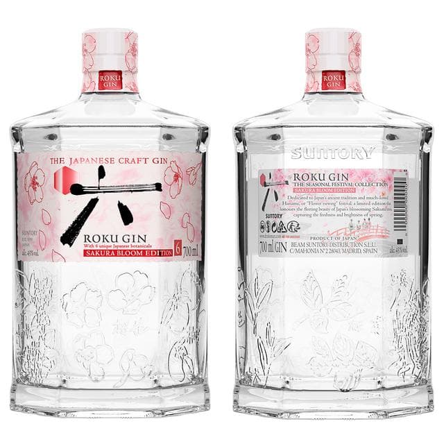 Roku Japanese Craft Gin, Sakura Bloom Edition 70cl - gallery image 2