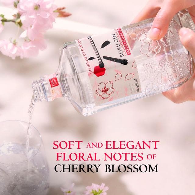 Roku Japanese Craft Gin, Sakura Bloom Edition 70cl - gallery image 4