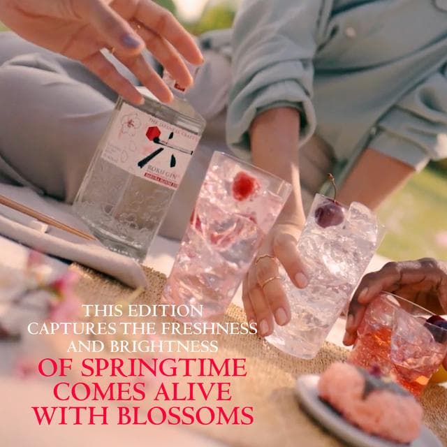 Roku Japanese Craft Gin, Sakura Bloom Edition 70cl - gallery image 6