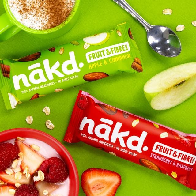 Nakd Apple Cinnamon Fruit & Fibre Bars 3x44g - gallery image 5
