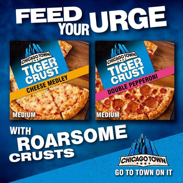 Chicago Town Tiger Crust Cheese Pizza 305g - gallery image 2