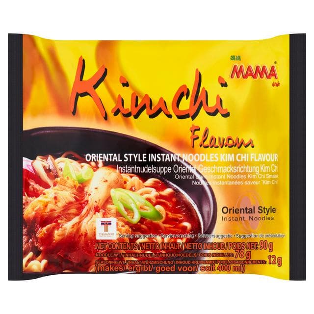 Mama Kimchi Flavour Oriental Style Instant Noodles 90g - gallery image 1