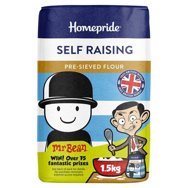 Homepride Self Raising Pre Sieved Flour 1.5kg - gallery image 1