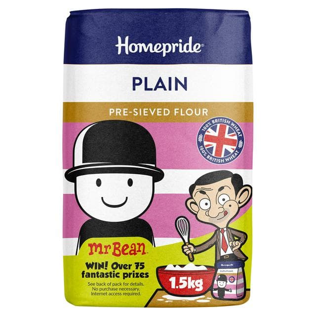 Homepride Plain Pre Sieved Flour 1.5kg - gallery image 1