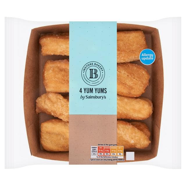 Sainsbury's Yum Yums x4 - gallery image 1
