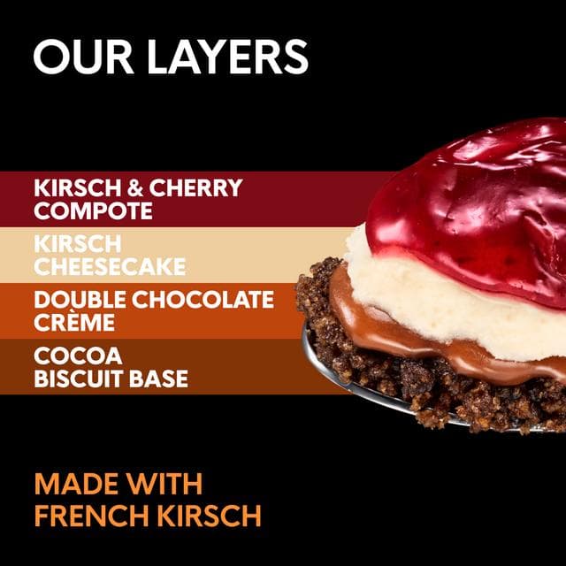 Gü Black Forest Cheesecake Dessert 2 x 88g - gallery image 2