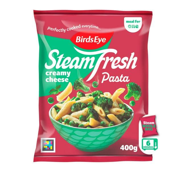 Birds Eye Steamfresh Creamy Cheese Vegetable Penne Pasta Meal For 1 400g - gallery image 1