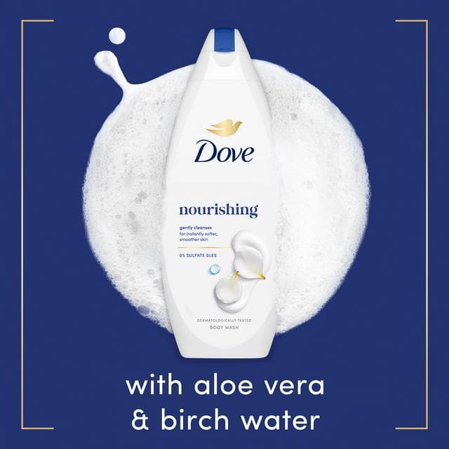 Dove Hydrate Body Wash Shower Gel 225ml - gallery image 3