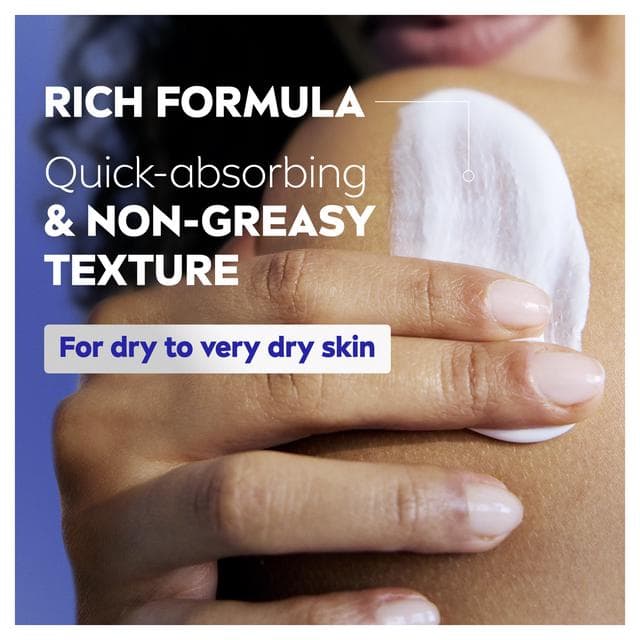 Nivea 625ml Rich Nourishing Dry Skin Body Lotion - gallery image 4