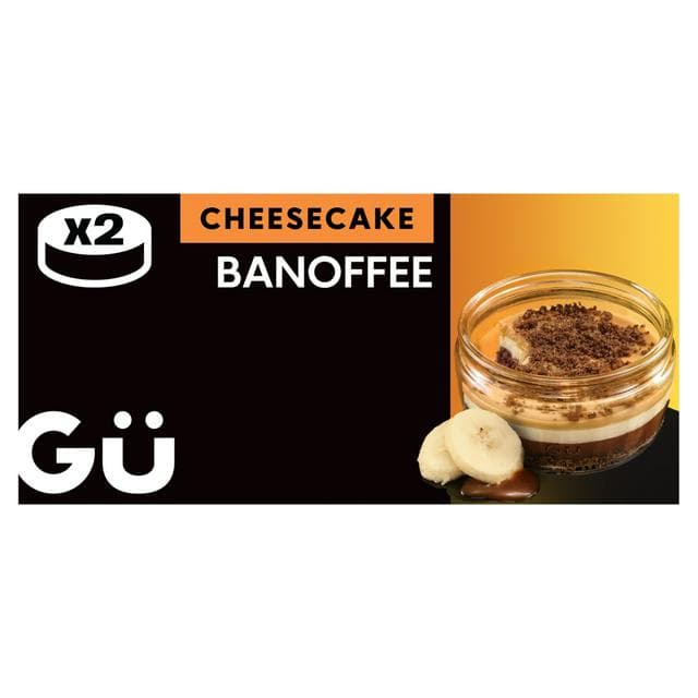Gü Banoffee Cheesecake Dessert 2 x 86g - gallery image 1