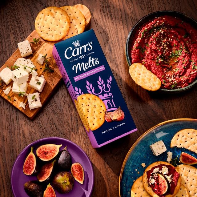 Carr's Melts Caramelised Red Onion Crackers 150g - gallery image 2