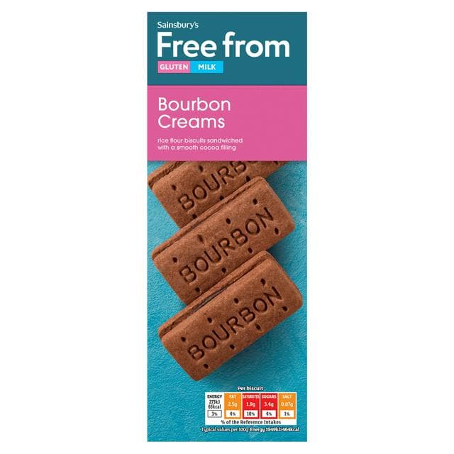 Sainsbury's Free From Bourbon Creams 150g - gallery image 1