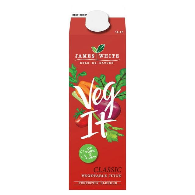 James White Classic Vegetable Juice 1L - gallery image 1