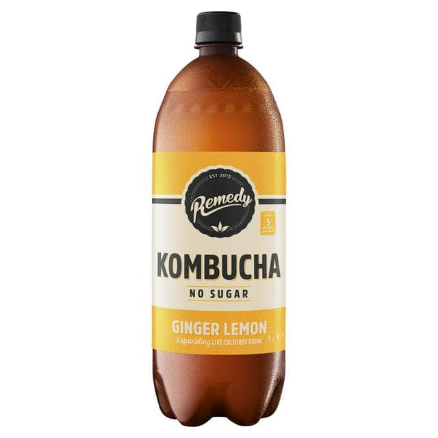Remedy Ginger Lemon Kombucha 1L - gallery image 1