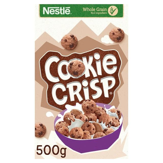 Nestle Cookie Crisp Chocolate Cereal 500g - gallery image 1