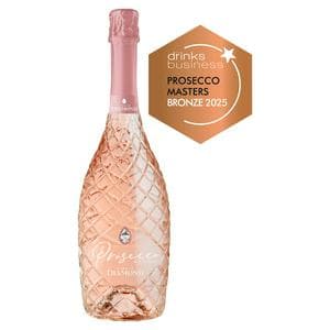 Liquid Diamond Prosecco D.O.C. Rose Wine 75cl