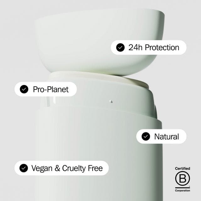 Fussy Refillable Natural Deodorant Tropic Tonic 40g - gallery image 3