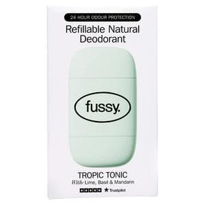 Fussy Refillable Natural Deodorant Tropic Tonic 40g