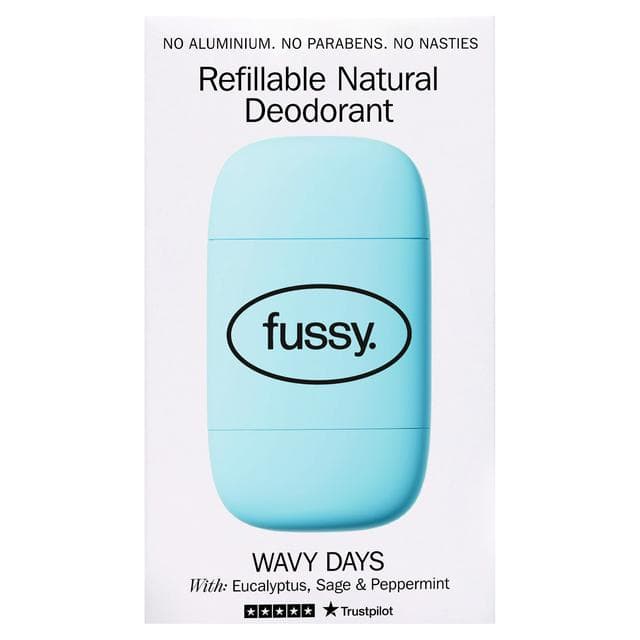 Fussy Refillable Natural Deodorant Wavy Days 40g - gallery image 1