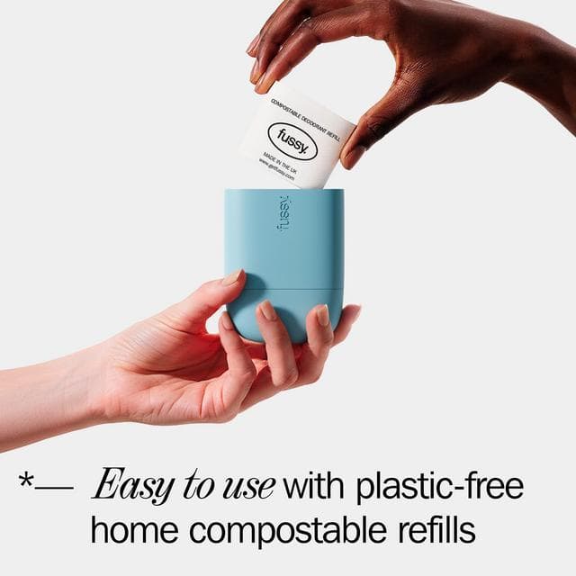 Fussy Refillable Natural Deodorant Wavy Days 40g - gallery image 5