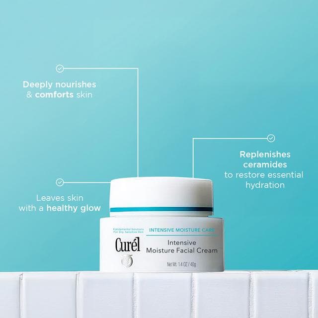 Curél Intensive Moisture Facial Cream for Dry Sensitive Skin 40g - gallery image 3