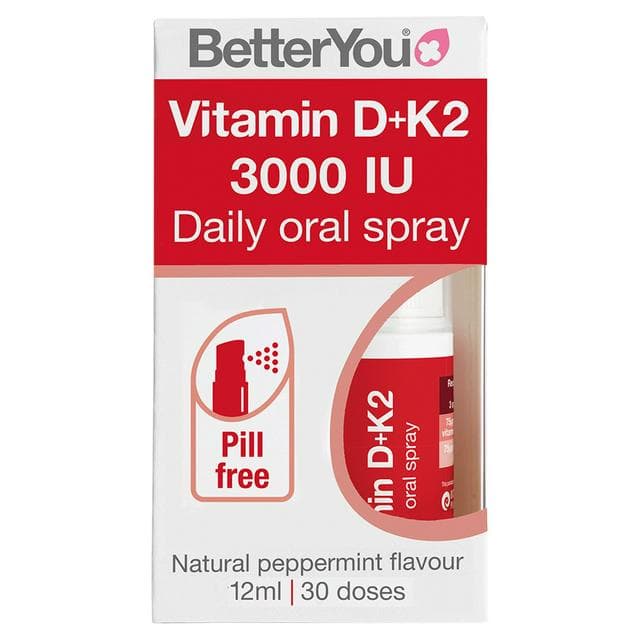 BetterYou Vitamin D3000 + K2 Daily Oral Spray 12ml - gallery image 1