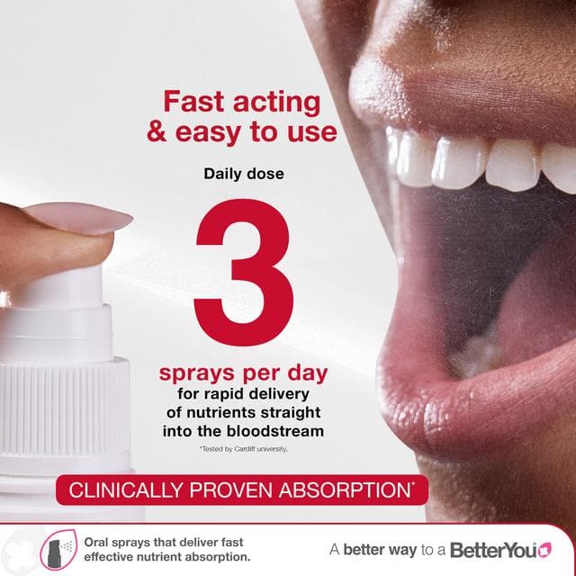 BetterYou Vitamin D3000 + K2 Daily Oral Spray 12ml - gallery image 5
