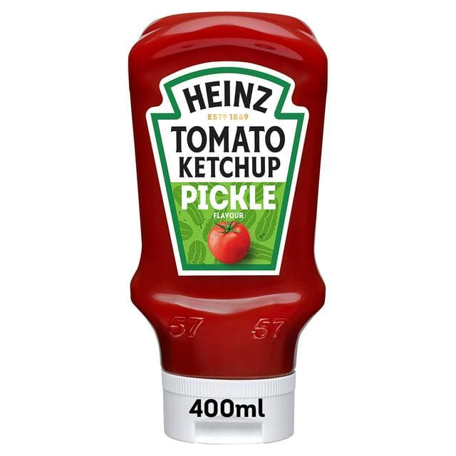 Heinz Pickle Flavour Tomato Ketchup 400ml - gallery image 1