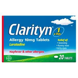 Clarityn Allergy Tablets x20 10mg