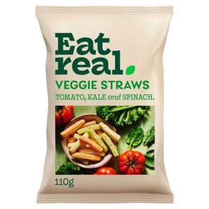 Eat Real Sea Salt Veggie Straws Sharing 110g