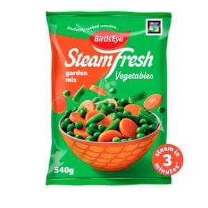 Birds Eye Steamfresh Garden Mix Steam Bags x4 540g