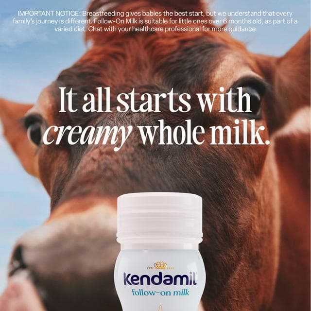 Kendamil 2 Follow On Baby Milk 6-12 Months 6x250ml - gallery image 3