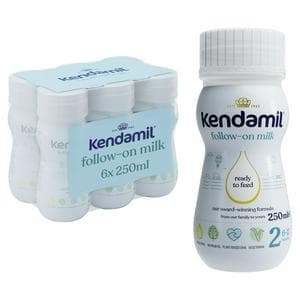 Kendamil 2 Follow On Baby Milk 6-12 Months 6x250ml