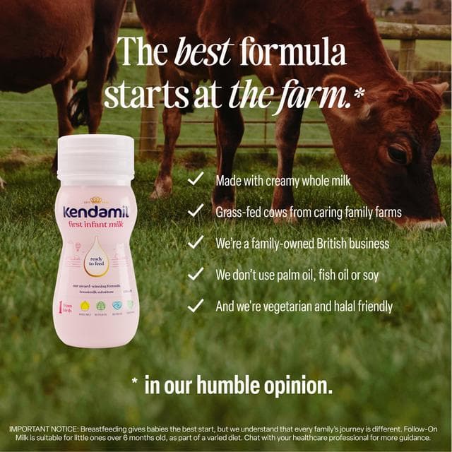 Kendamil First Infant Baby Milk 6x250ml - gallery image 4
