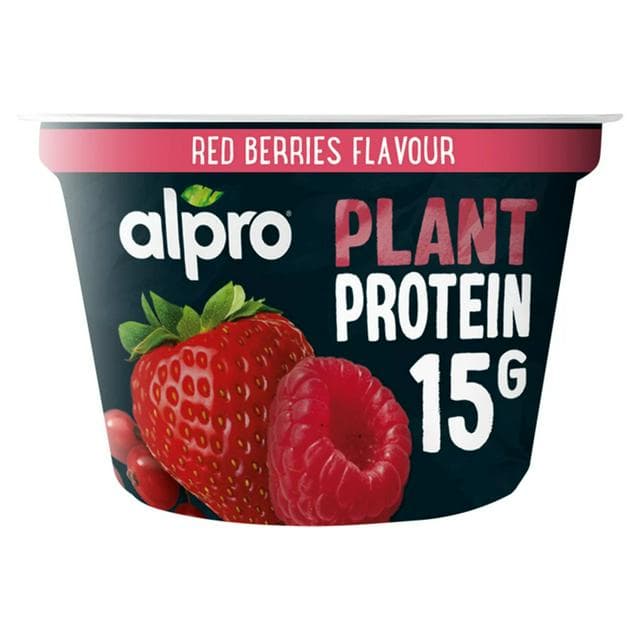 Alpro High Protein Mixed Berries Dairy Free Soya Yoghurt Alternative 200g - gallery image 1