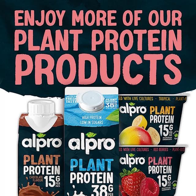 Alpro High Protein Mixed Berries Dairy Free Soya Yoghurt Alternative 200g - gallery image 6