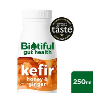 Biotiful Gut Health Kefir Drink Honey & Ginger 250ml