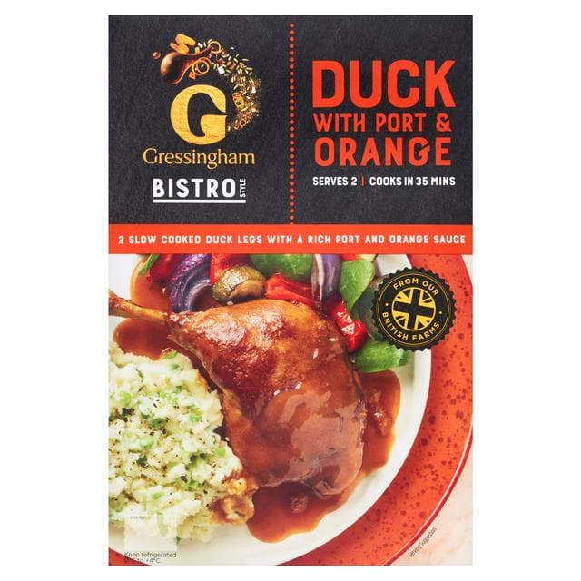 Gressingham Bistro Style Duck with Port & Orange 530g - gallery image 1