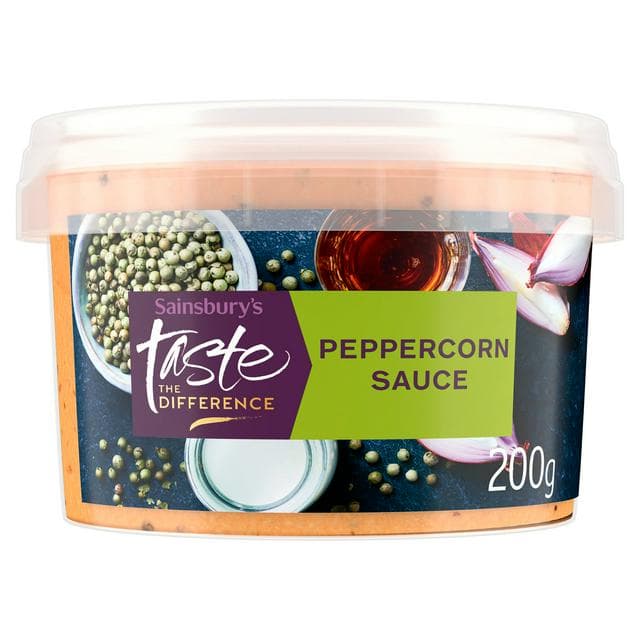 Sainsbury's Peppercorn Sauce, Taste the Difference 200g - gallery image 1
