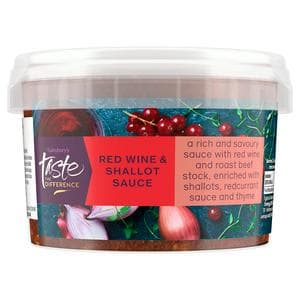 Sainsbury's Red Wine & Shallot Sauce 200g