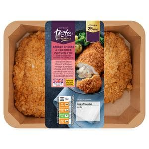 Sainsbury's Barber Cheese & Ham Hock Chicken Kyiv, Taste the Difference 385g