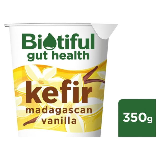 Biotiful Gut Health Kefir Yogurt Madagascan Vanilla 350g - gallery image 1
