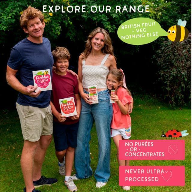 Freddie's Farm Fruit Shapes Raspberry 5x20g - gallery image 4