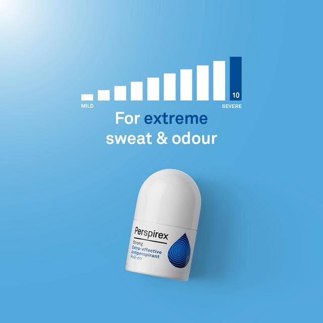 Perspirex Strong Antiperspirant Roll On 20ml - gallery image 6