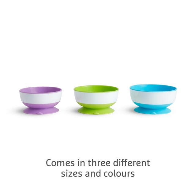 Munchkin Stay Put 3 Suction Bowls 6m+ - gallery image 4