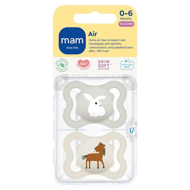 MAM Air Silicone 0-6 Months - gallery image 1